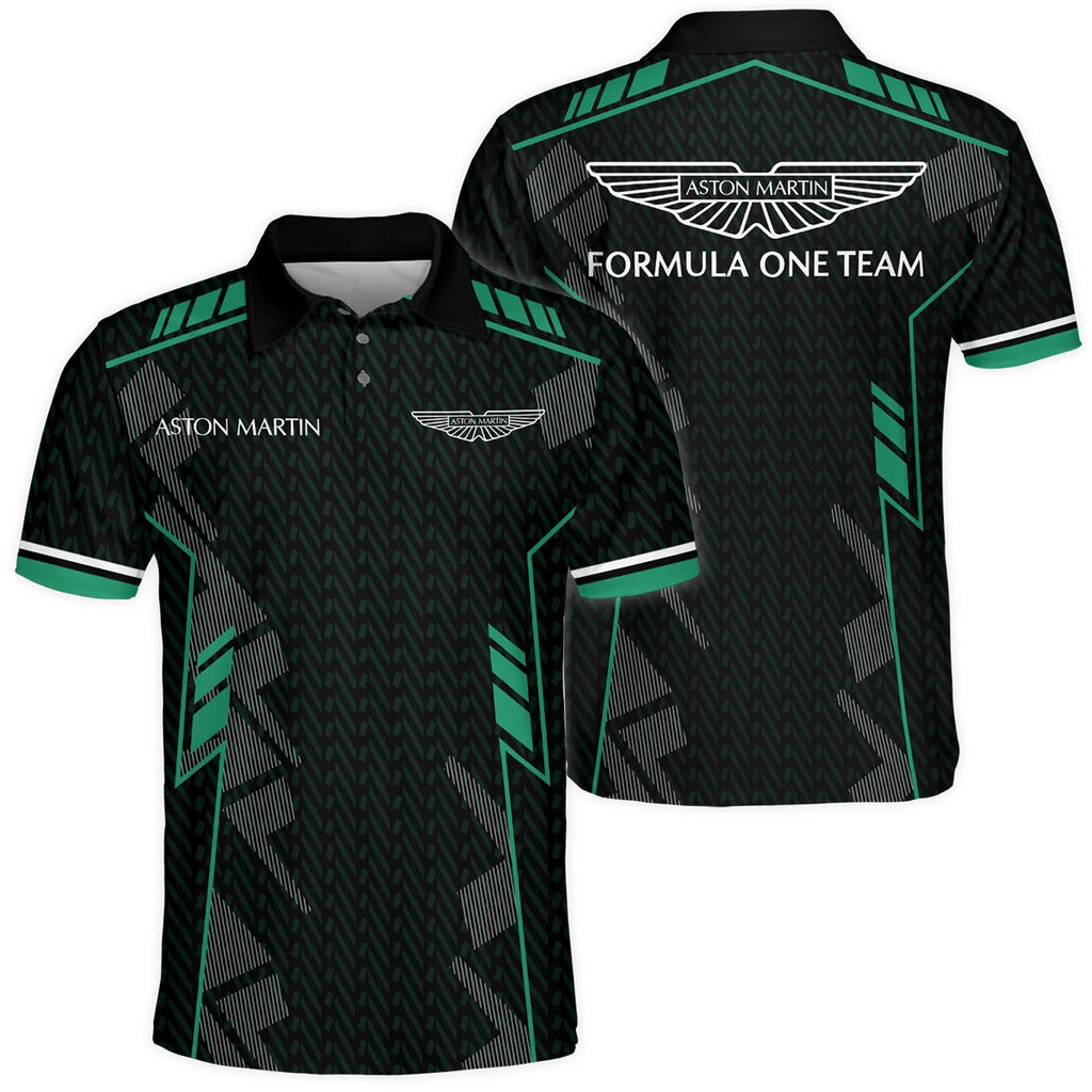 Aston Martin F1 Teamwear Polo Shirt BLVA5326A1AMPL