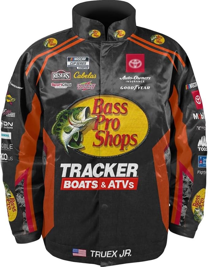 Martin Truex Jr. 2024 Bass Pro Shops Adult Nylon Uniform Jacket