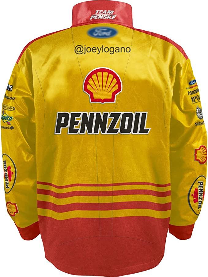 Joey Logano 2023 Shell-Pennzoil Adult Nylon Uniform Jacket