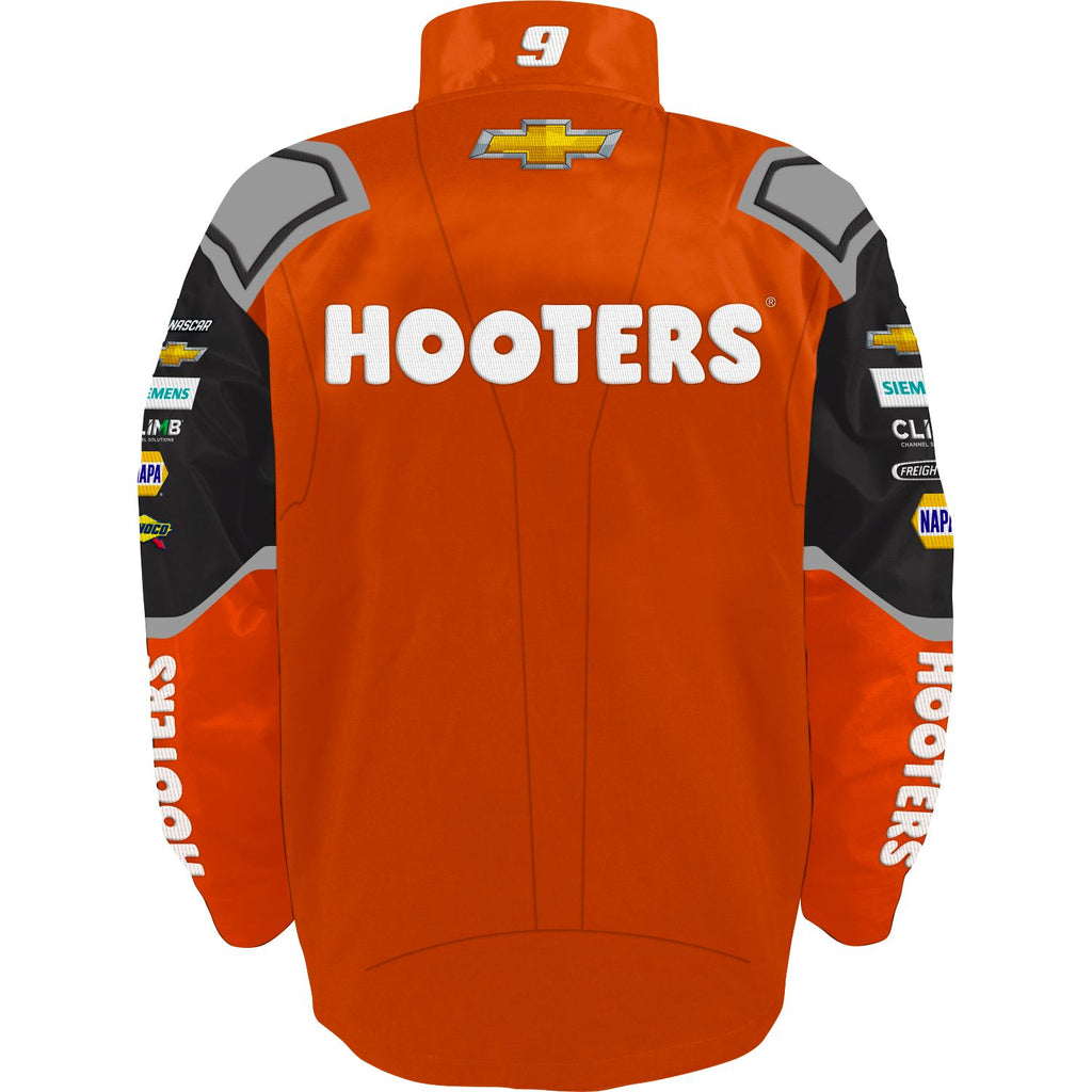 Chase Elliott 2024 Hooters Adult Nylon Uniform Jacket