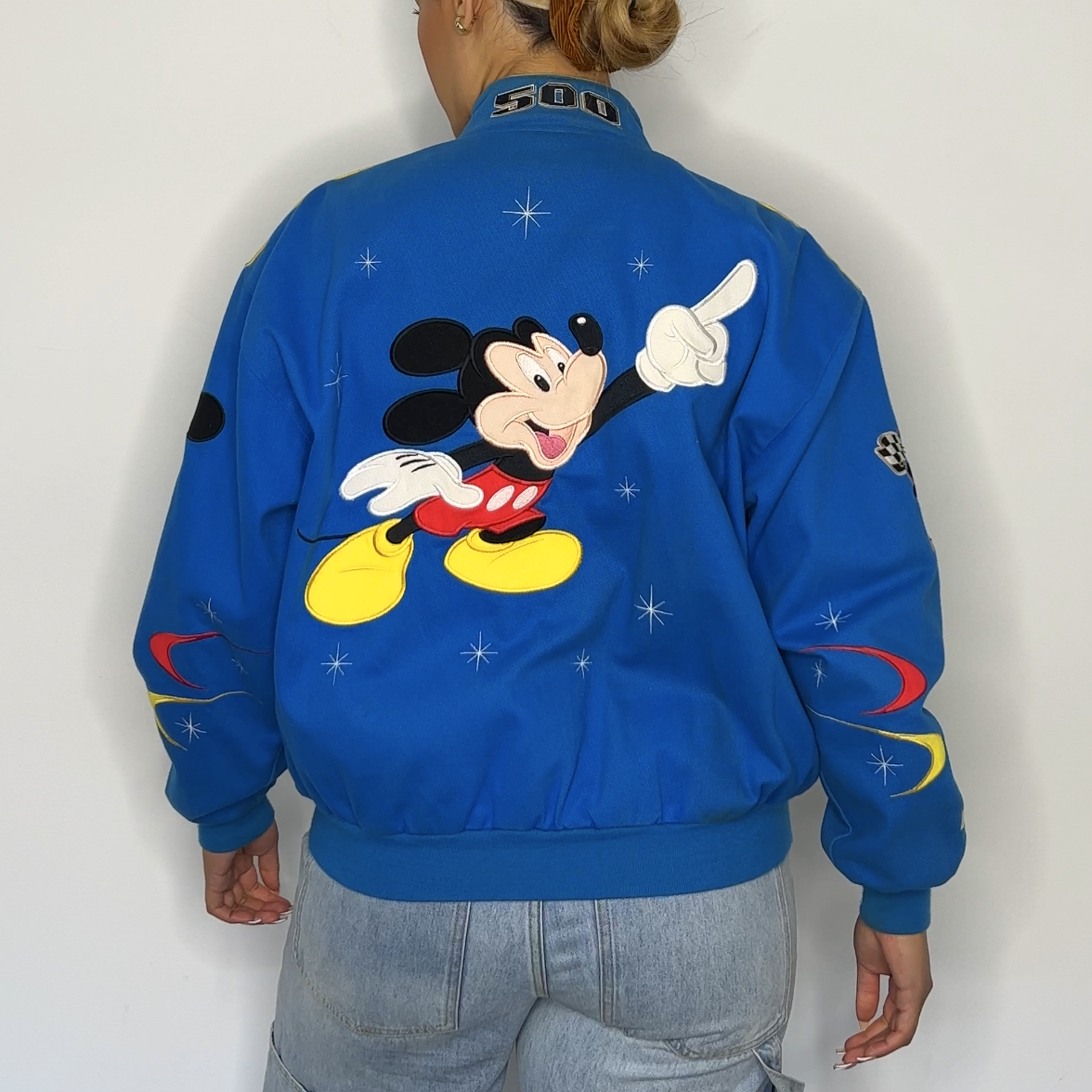 Mickey Mouse Nascar Jacket | JH Design