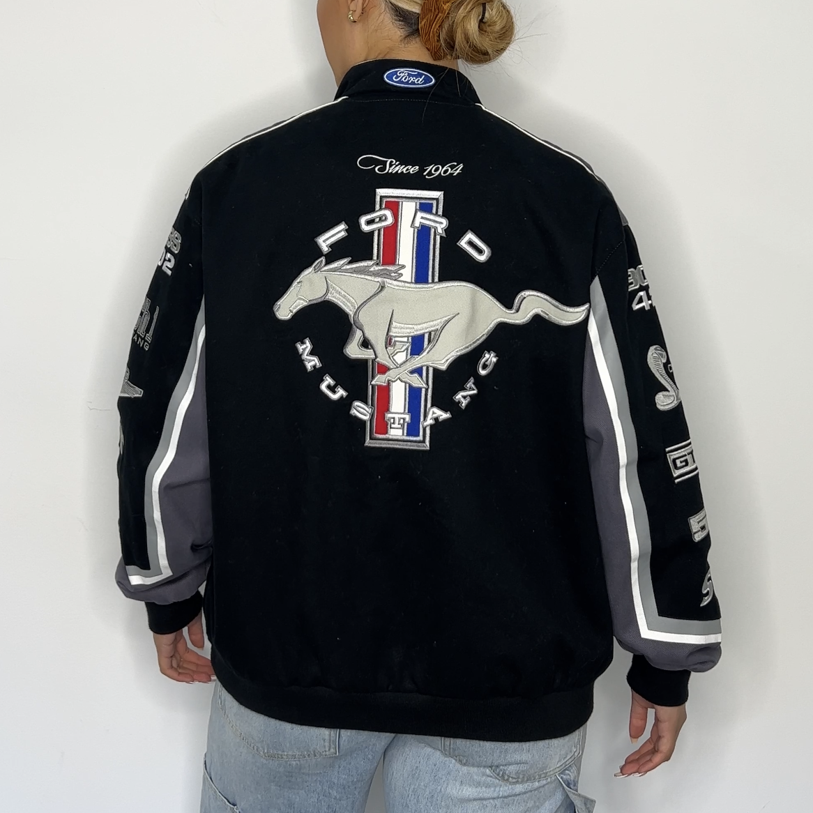 Ford Mustang Nascar Jacket | JH Design