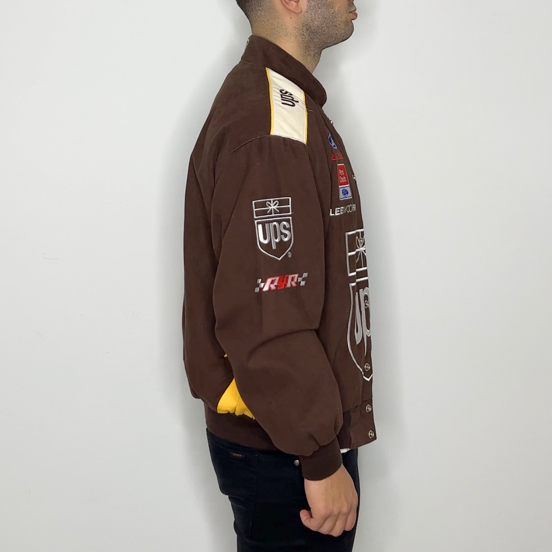 UPS Nascar Jacket | JH Design
