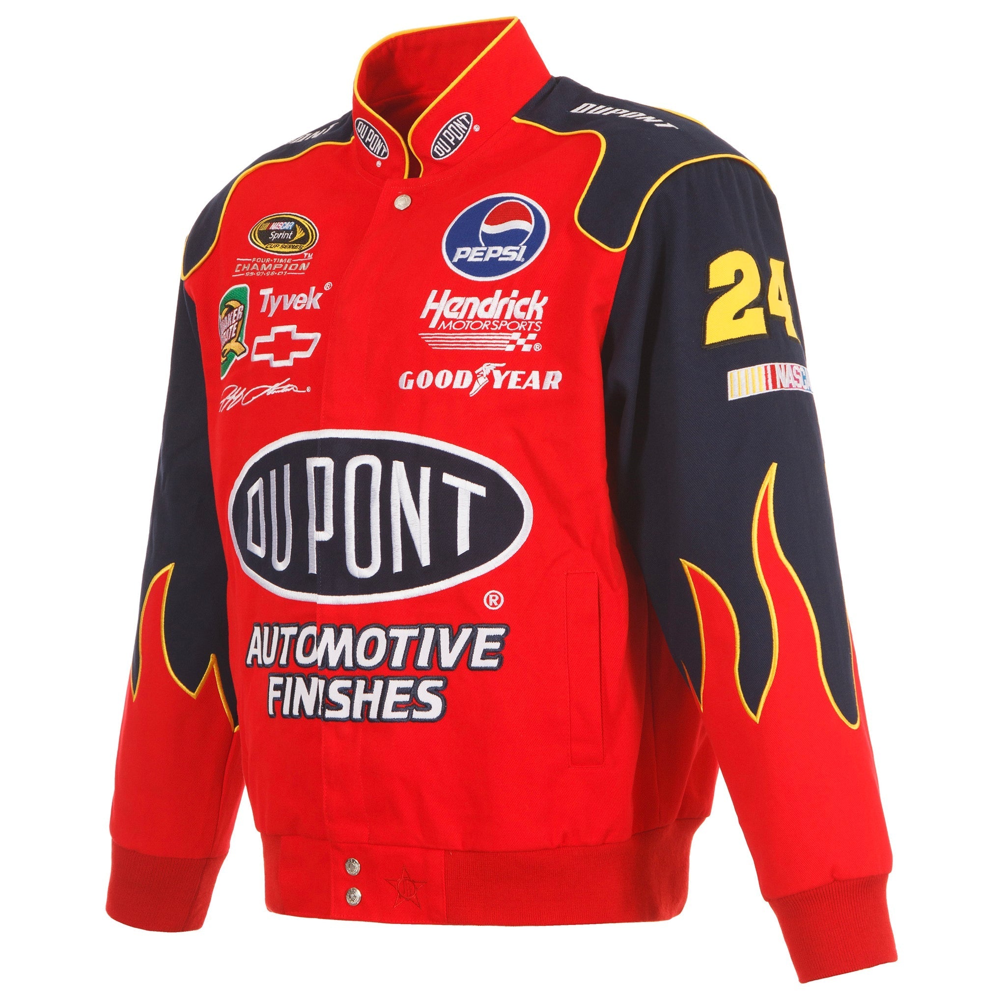 Jeff Gordon NASCAR Dupont Navy-Red Jacket