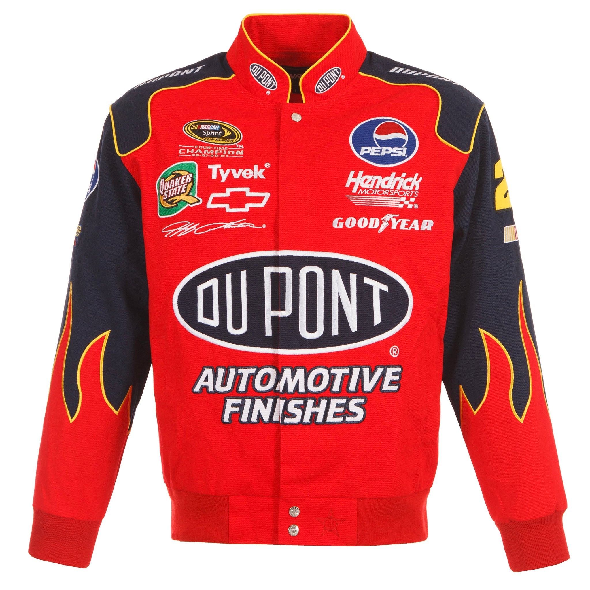 Jeff Gordon NASCAR Dupont Navy-Red Jacket