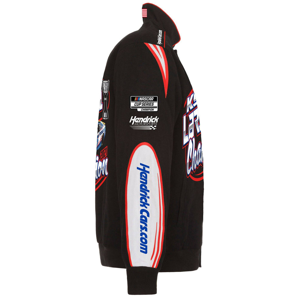 Kyle Larson Champion Full-Snap Twill Cotton Jacket