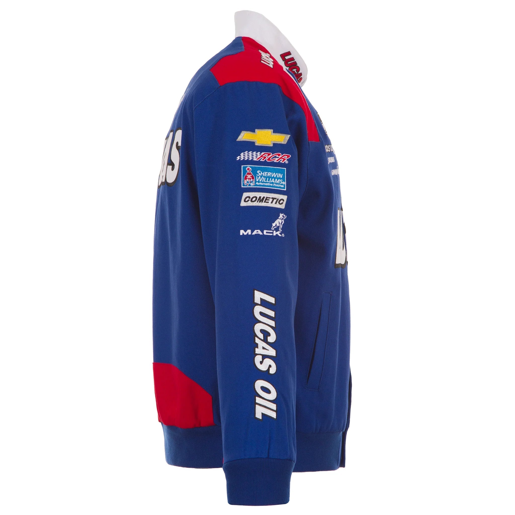 2025 Kyle Busch Lucas Oil Uniform Full-Snap Jacket-Royal