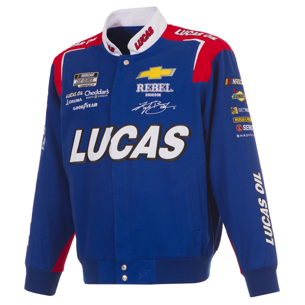 2025 Kyle Busch Lucas Oil Uniform Full-Snap Jacket-Royal