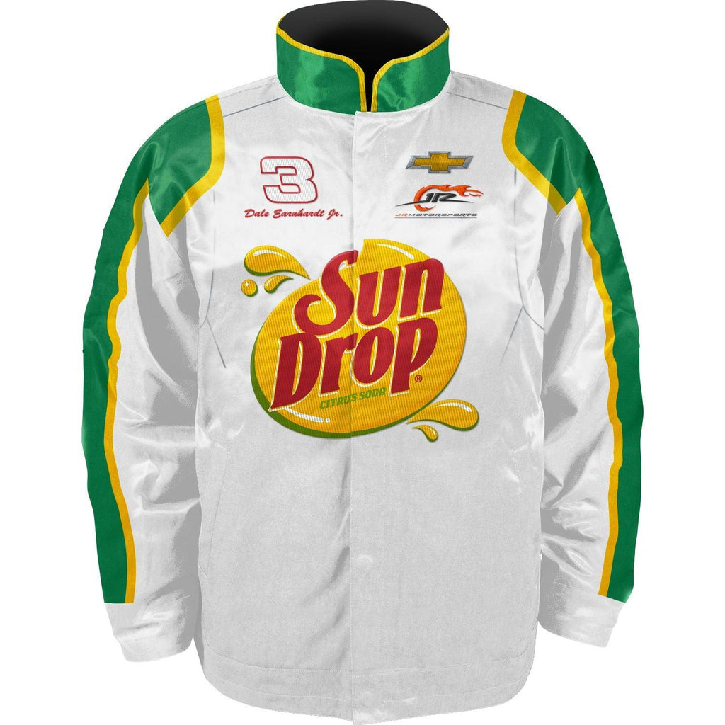 Dale Earnhardt Jr. Sun Drop Adult Nylon Uniform Jacket