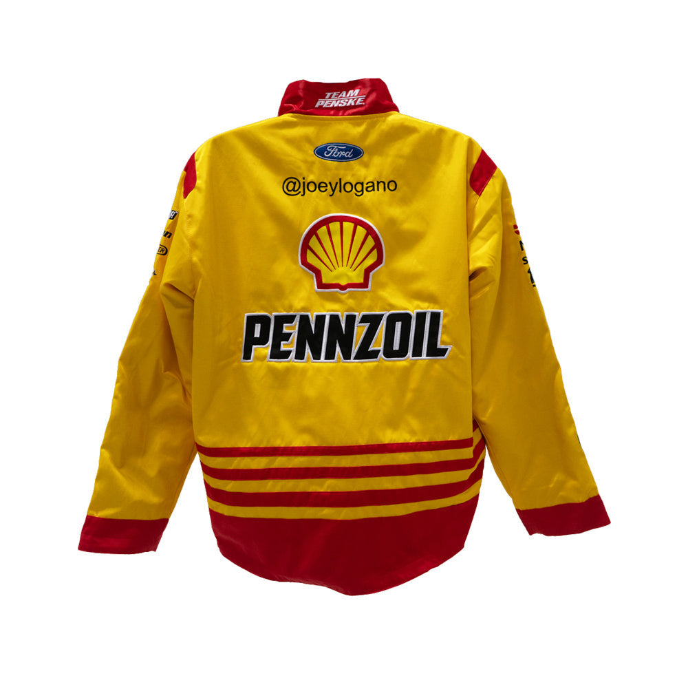 Joey Logano 2024 Shell-Pennzoil Adult Nylon Uniform Jacket