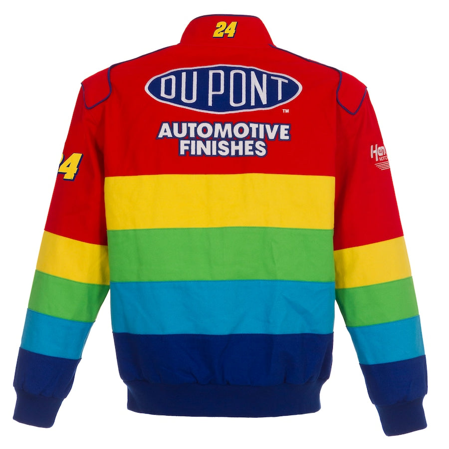 Jeff Gordon Dupont Rainbow Warrior Uniform Full-Snap Jacket