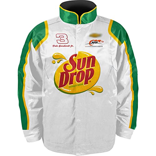 Checkered Flag Sports Dale Earnhardt Jr Sun Drop Uniform Pit Jacket White