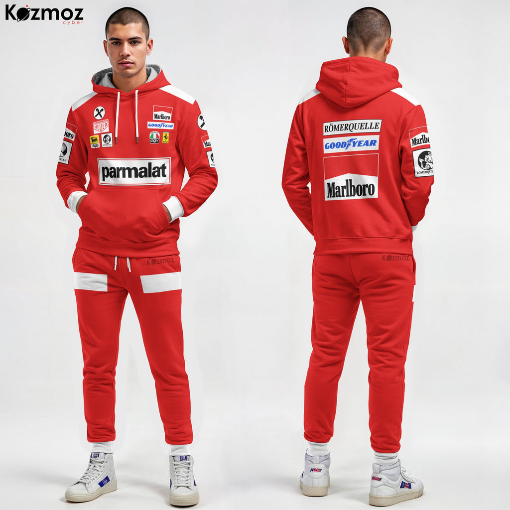Niki Lauda Racing Costume Parmalat 1976 Collection SF Racing Team