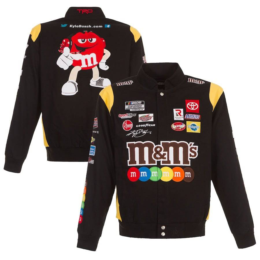 Kyle Busch M&Ms Twill Racing Jacket