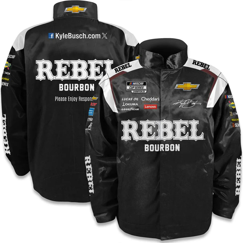 Kyle Busch 2024 Rebel Bourbon Uniform Pit Jacket