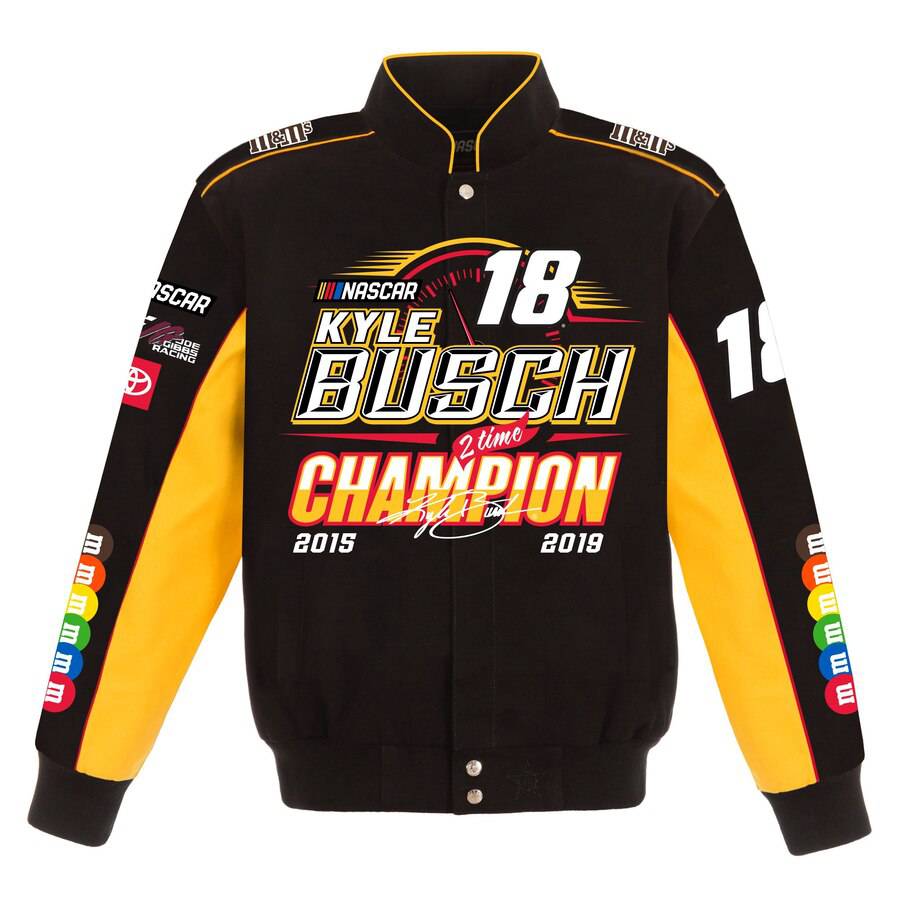 Kyle Busch Energy Nascar Cup Series Champion Jacket